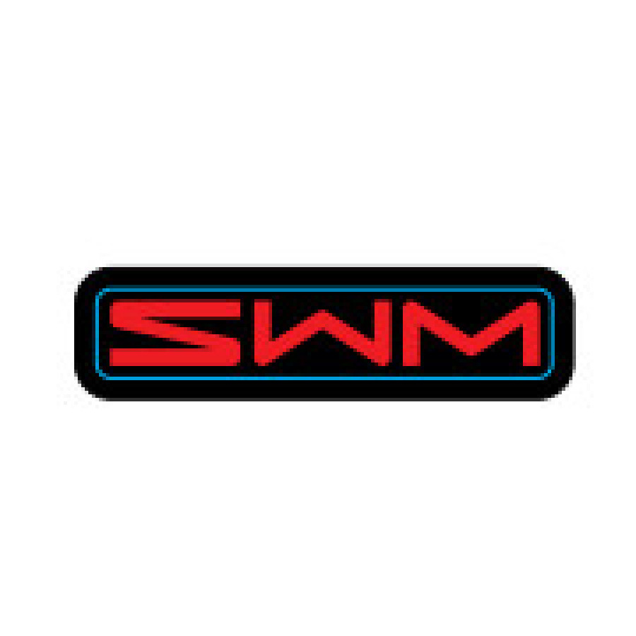 STICKER SWM PARAFANGO POSTERIORE ROSSO – Naklejka SWM na tylny błotnik (czerwona) SWM F000P05172