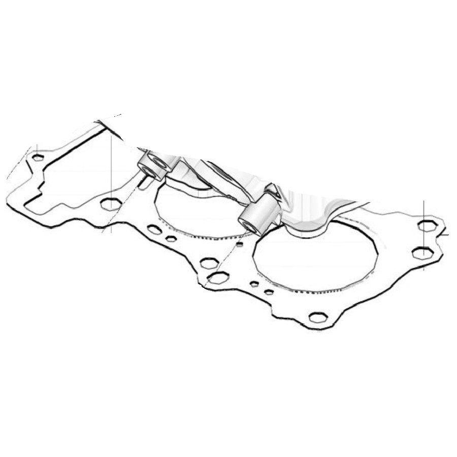 Uszczelka głowicy cylindra – GASKET CYLINDER HEAD (SWM 72130664)