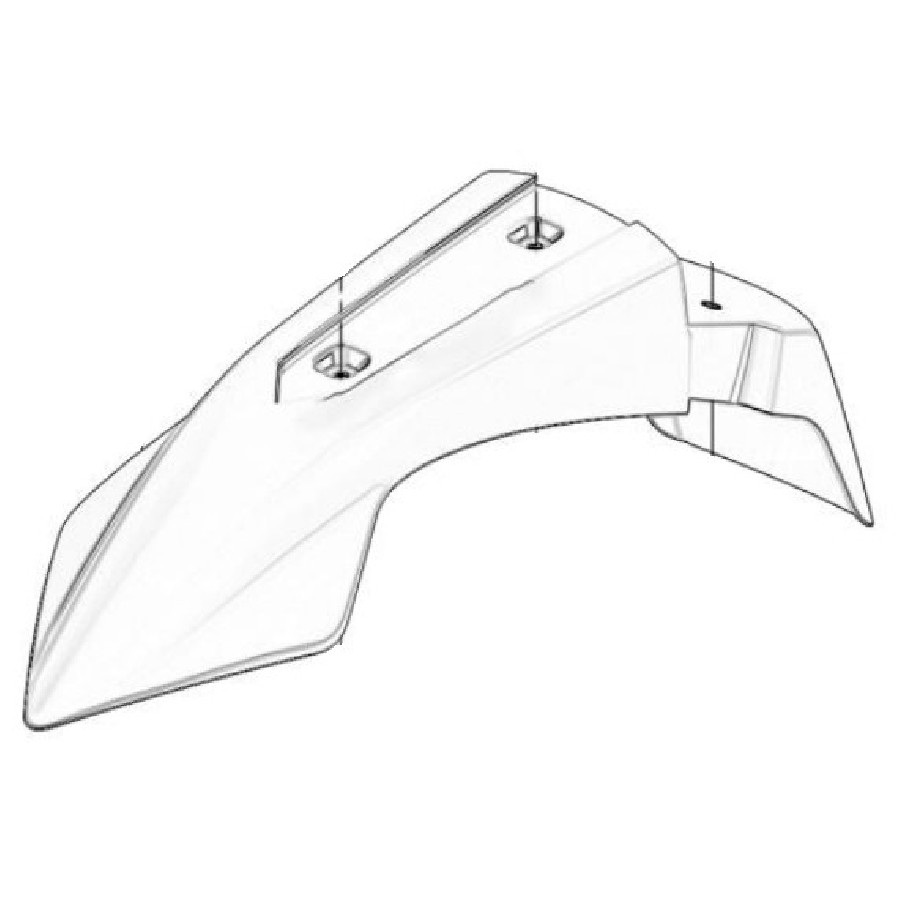 FRONT FENDER – BLACK – Przedni błotnik (czarny) SWM 53013698