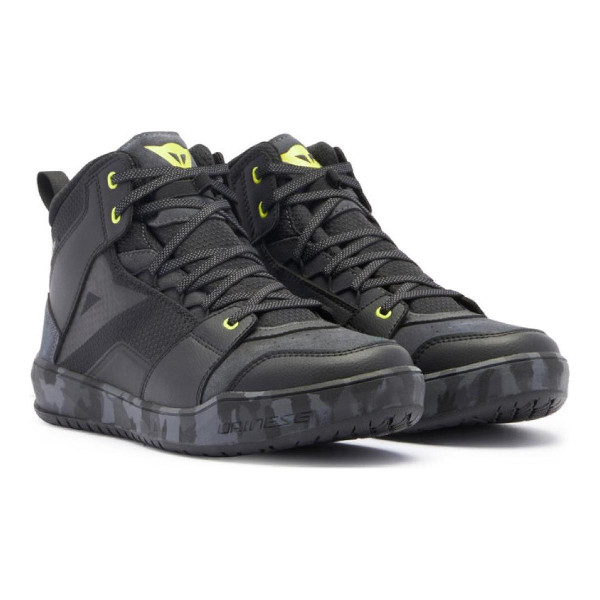Buty Motocyklowe Dainese Suburb D-WP Czarny/Camo/Żółty 43