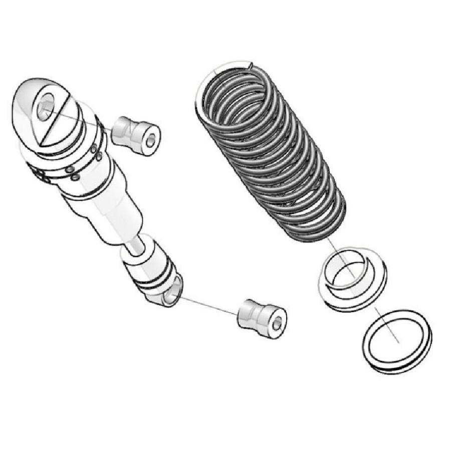 Rear Shock Absorber – Tylny amortyzator SWM Stormbreaker 41070745