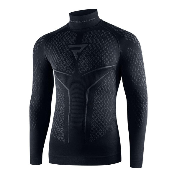 Koszulka termoaktywna REBELHORN Therm II Czarny/Szary L