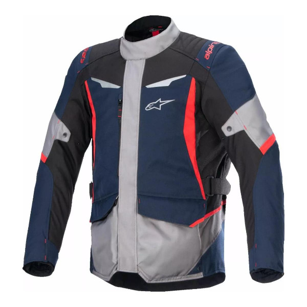 Kurtka tekstylna ALPINESTARS ST-1 WP Czarny/Szary/Czerwony Rozmiar XL