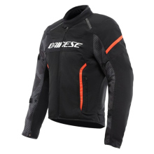 Kurtka tekstylna Dainese Air Frame 3 Czarny/Czerwony fluo 54