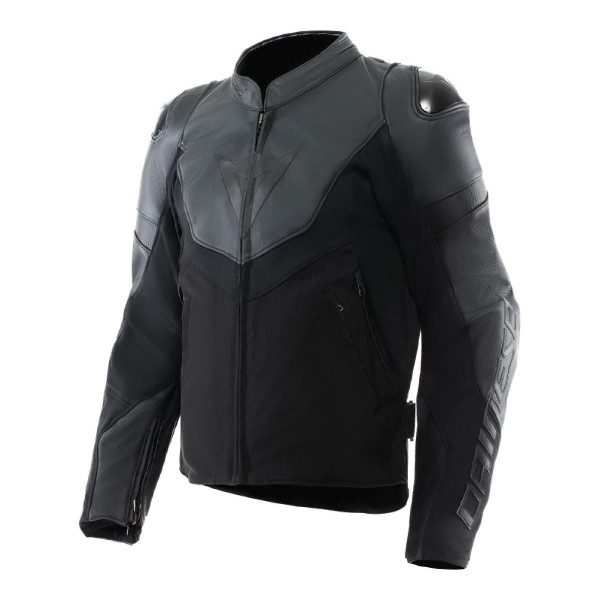 Kurtka skórzana Dainese Iperattiva Czarny 54