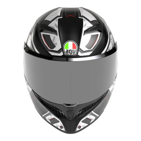 Kask Integralny AGV K3 Rivia Matt Czarny/Biały L