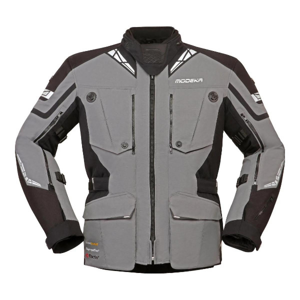 Kurtka tekstylna MODEKA Panamericana II Czarny/Ciemnoszary 2XL