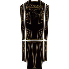 TANKPAD MOTOGRAFIX  Triumph Explorer 1200 2012 - 2017