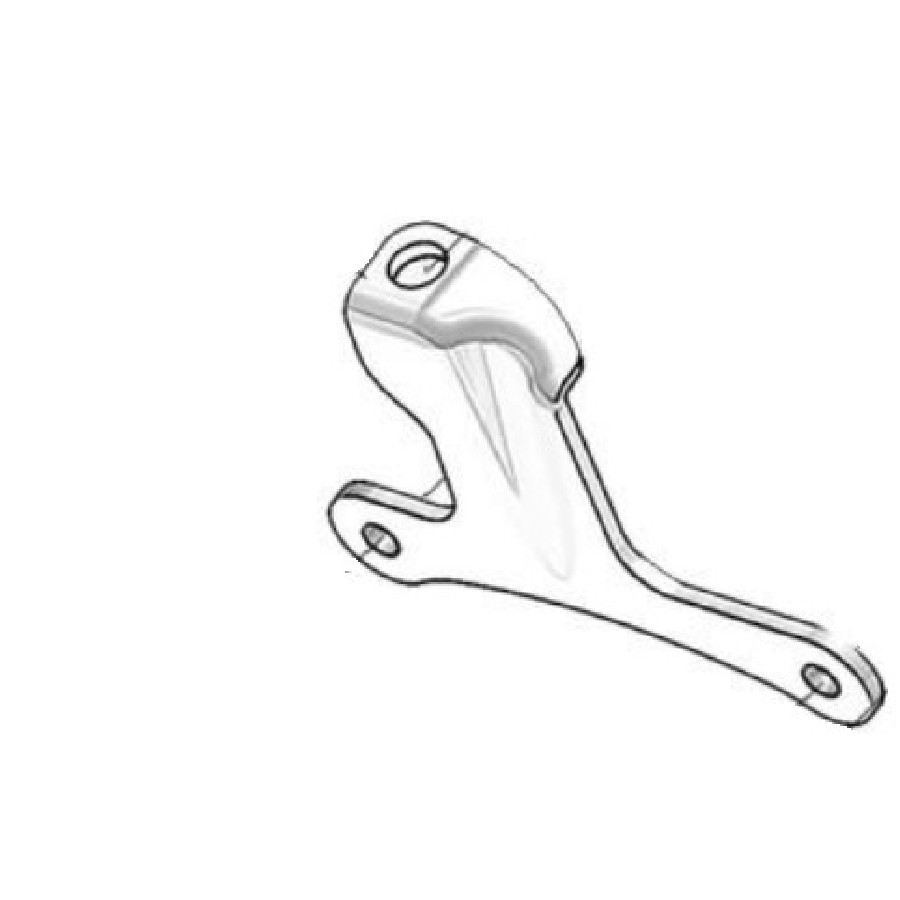 Bracket – Płyta / wspornik przedniego zawieszenia SWM Stormbreaker  73070877