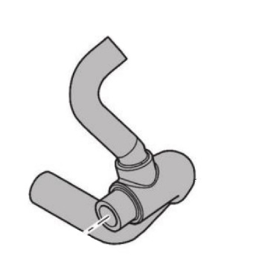TRIPLE BYPASS PIPE – Trójnik układu chłodzenia SWM FA00P01341