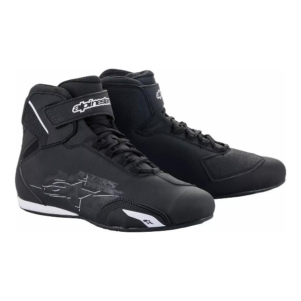 Buty Motocyklowe ALPINESTARS Sektor Czarny/Biały Rozmiar 44