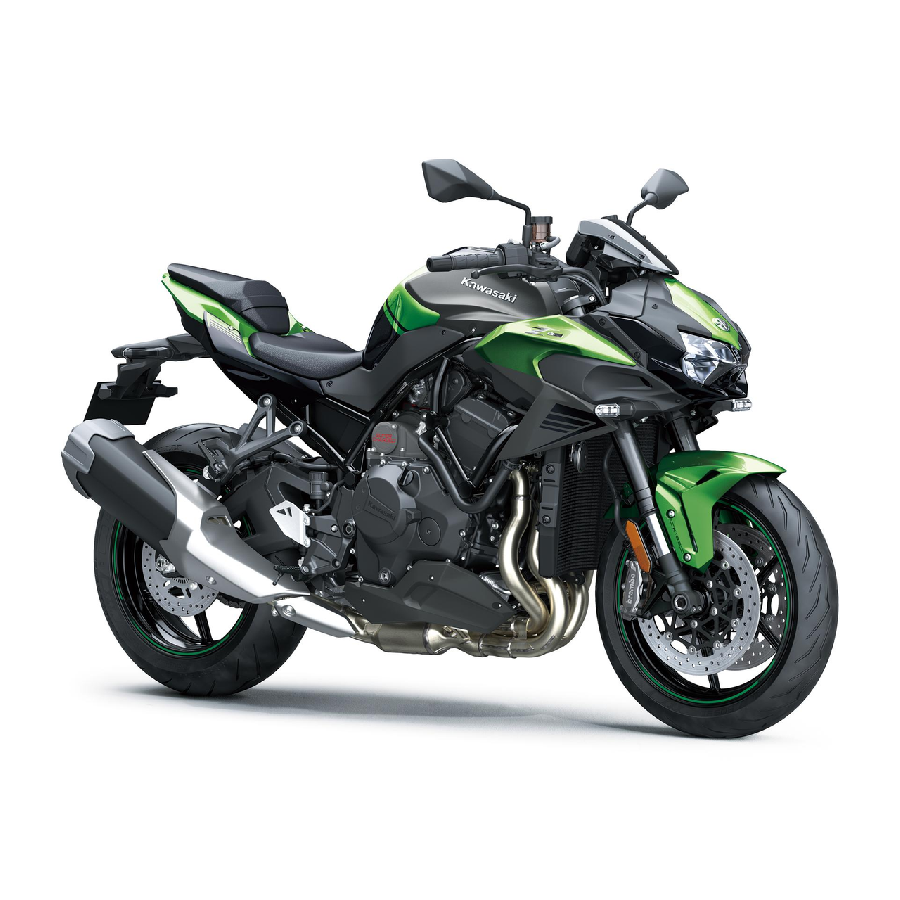 KAWASAKI Z H2 Emerald Blazed Green / Metallic Matte Graphenesteel Gray / Metallic Diablo Black