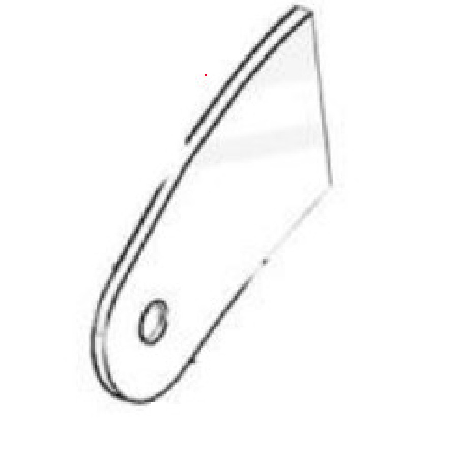 Trim Cover, Tank (Left Front) – Przednia lewa osłona dekoracyjna zbiornika SWM Stormbreaker MY2024 1200  Kod OEM: 53390208