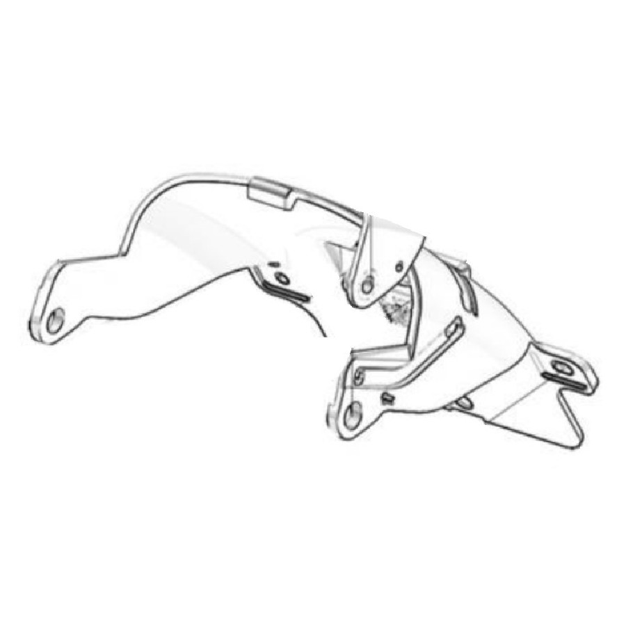 Rear Section of Rear Mudguard – Tylna część tylnego błotnika SWM Stormbreaker OEM: 53170984