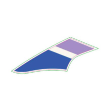 STICKER LH front mudguard decal