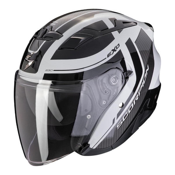 Kask Otwarty Scorpion Exo Exo-230 Pul Szary/Czarny M