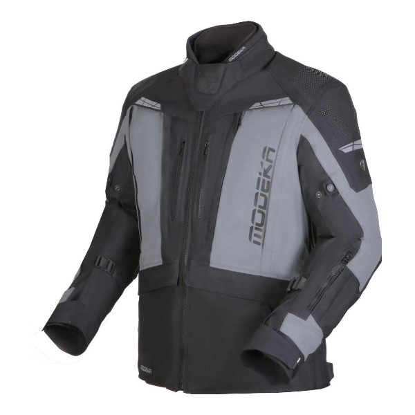 Kurtka tekstylna MODEKA Hydron Popielaty/Ciemnoszary/Czarny 2XL