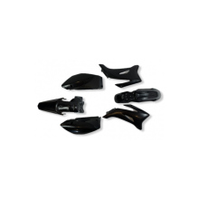 Plastiki komplet czarne pitbike TTR MRF