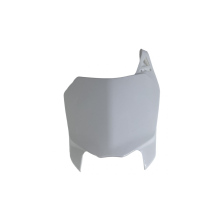 Pole numerowe białe pitbike MRF