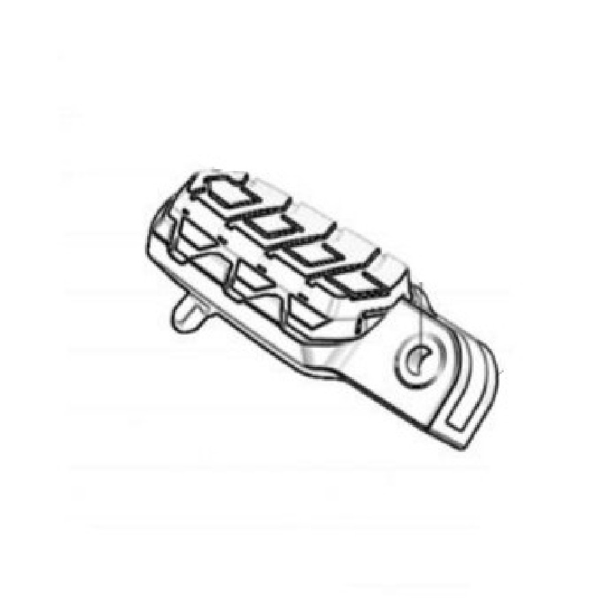 DRIVER FOOTREST (R.H.) – Podnóżek kierowcy prawy  SWM 41120324