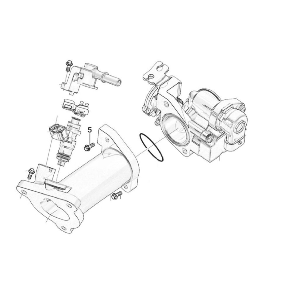 INTAKE MANIFOLD ASSY – Kolektor dolotowy (kompletny) SWM 18031204