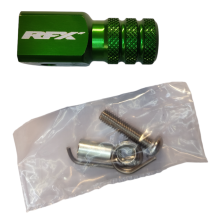 Końcówka dźwigni zmiany biegów RFX CNC 99 Czarny/Zielony