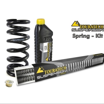 Touratech Suspension progressive replacement springs for Honda GT 647 BROSS / HAWK 1988 - 1993