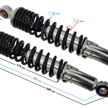 Amortyzatory tył do Fighter 2