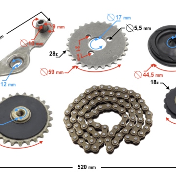Rozrząd do motoroweru Sprint 1 5905220819126