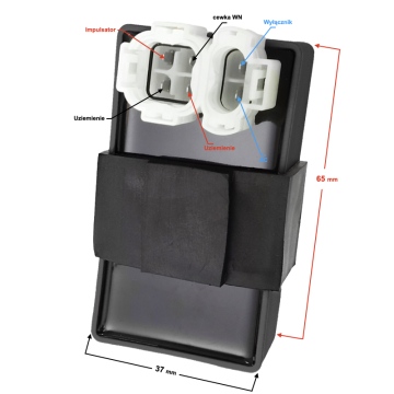 Moduł zapłonowy skuter 4T różne modele