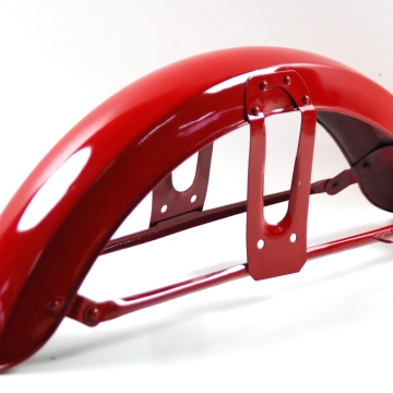 Obudowa - błotnik przedni czerwony do motoroweru Ranger Classic