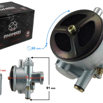 Gaźnik Romet, 50cc 2T, p.16mm