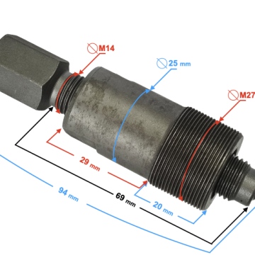 Ściągacz koła magnesowego do skutera 50cc 2T (gwint lewy)