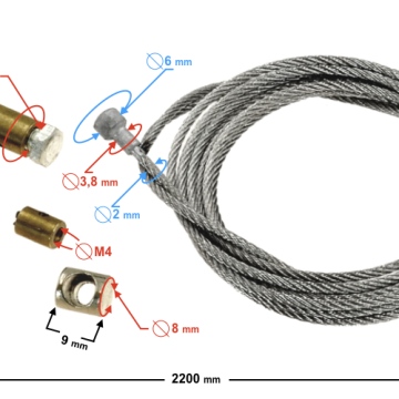 Zestaw naprawczy linki sprzęgła