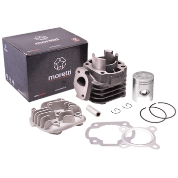 Cylinder i głowica do skutera 2T 50cc 1PE40QMB sw.12mm