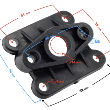 Króciec ssący gaźnika do motoroweru Pocket Bike