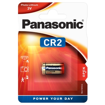 Bateria Panasonic CR2 Photo Lithium 3V do blokad Kovix
