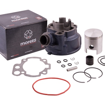 Cylinder Moretti do motoroweru 2T 65cc AM6 niebieski