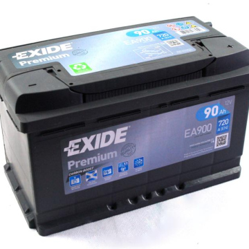 Akumulator samochodowy Exide Premium EA900 90Ah/720A/P+