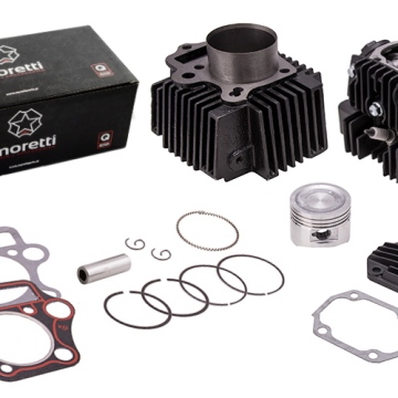 Cylinder i głowica Moretti do motoroweru 4T 110cc 152FMH