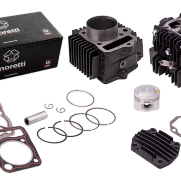 Cylinder i głowica Moretti do motoroweru 4T 125cc 154FMH