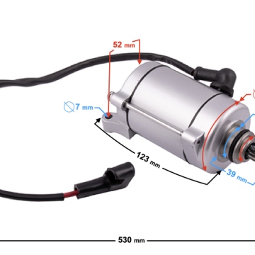 Rozrusznik do motocykla 150cc 162FMJ