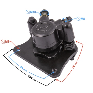Zacisk hamulca przedniego str.lewa do ATV Mikilon