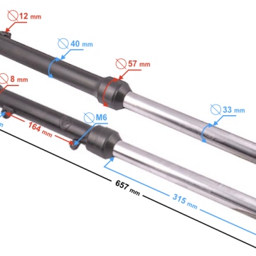 Amortyzatory przód Cross CRF50