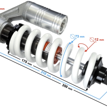Amortyzator tył Cross CRF70