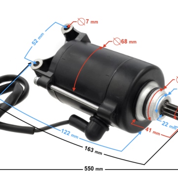 Rozrusznik do motocykla Cafe Racer