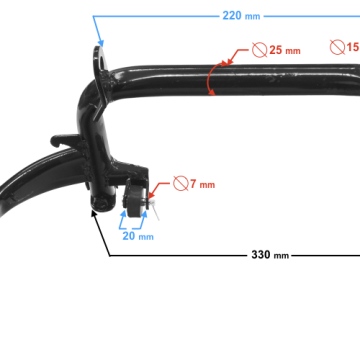 Podpora centralna do skutera E Energy