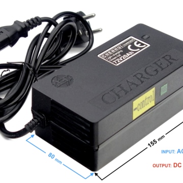 Ładowarka akumulatorów do skutera Energy i E-max