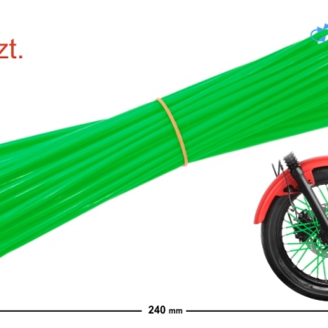 Opaska szprychy zielona (36 szt.)