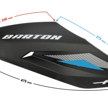 Obudowa przednia prawa niebieska do motoroweru FR 2